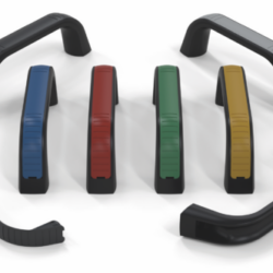 Coloured handles enhance ease of use