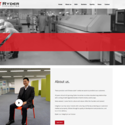 Riding the Crest of a Wave, Ryder Industries  Reflects Their Success in the Launch of Their New Website
