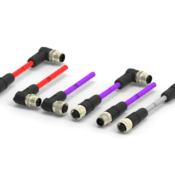 TE Connectivity introduces M8/M12 cable assemblies with Fieldbus protocols
