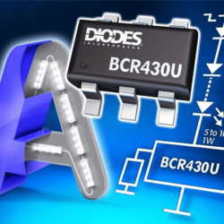 Ultra-Low Dropout Linear LED Driver from Diodes Incorporated Extends Lighting Strips