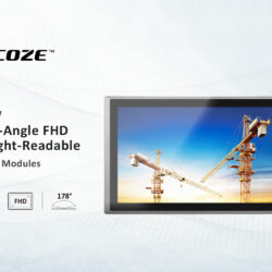 Cincoze All-New Wide-Angle FHD Sunlight-Readable Display Modules