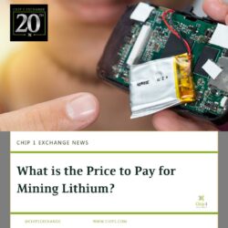 What is the price to pay for Mining Lithium?