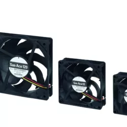 Low noise, efficient fans offer extended life-time